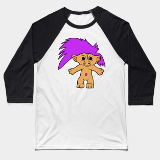 Purple troll Baseball T-Shirt